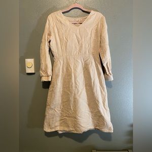 Small cream roolee dress